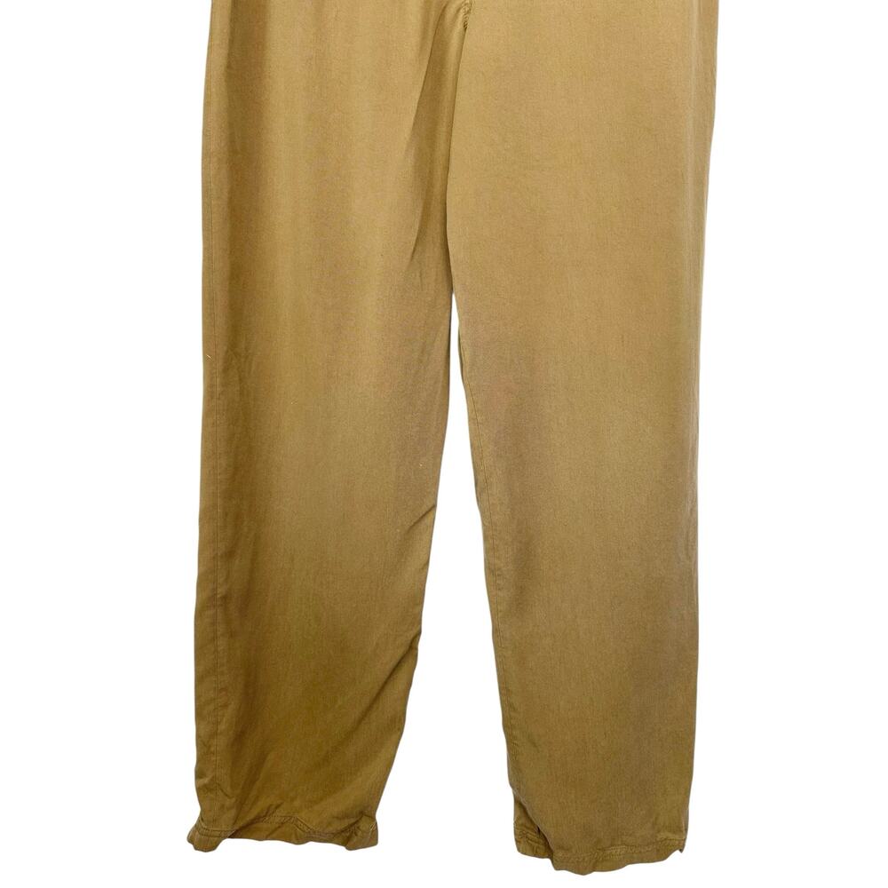 Pendleton High Rise Pure Tencel Lyocell Trouser Tan Size 12 - Picture 7 of 10